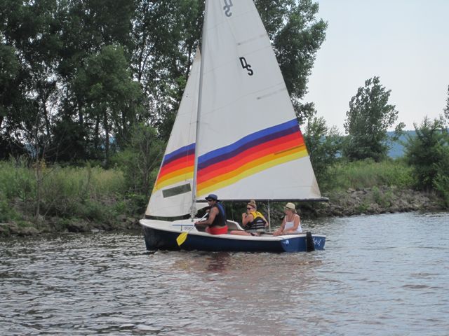 Kruse with Karen steering