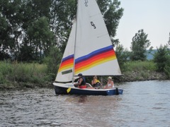 Kruse with Karen steering
