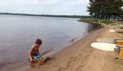Aaron on the Beach