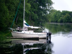 Martin Docked at Brice Prairie